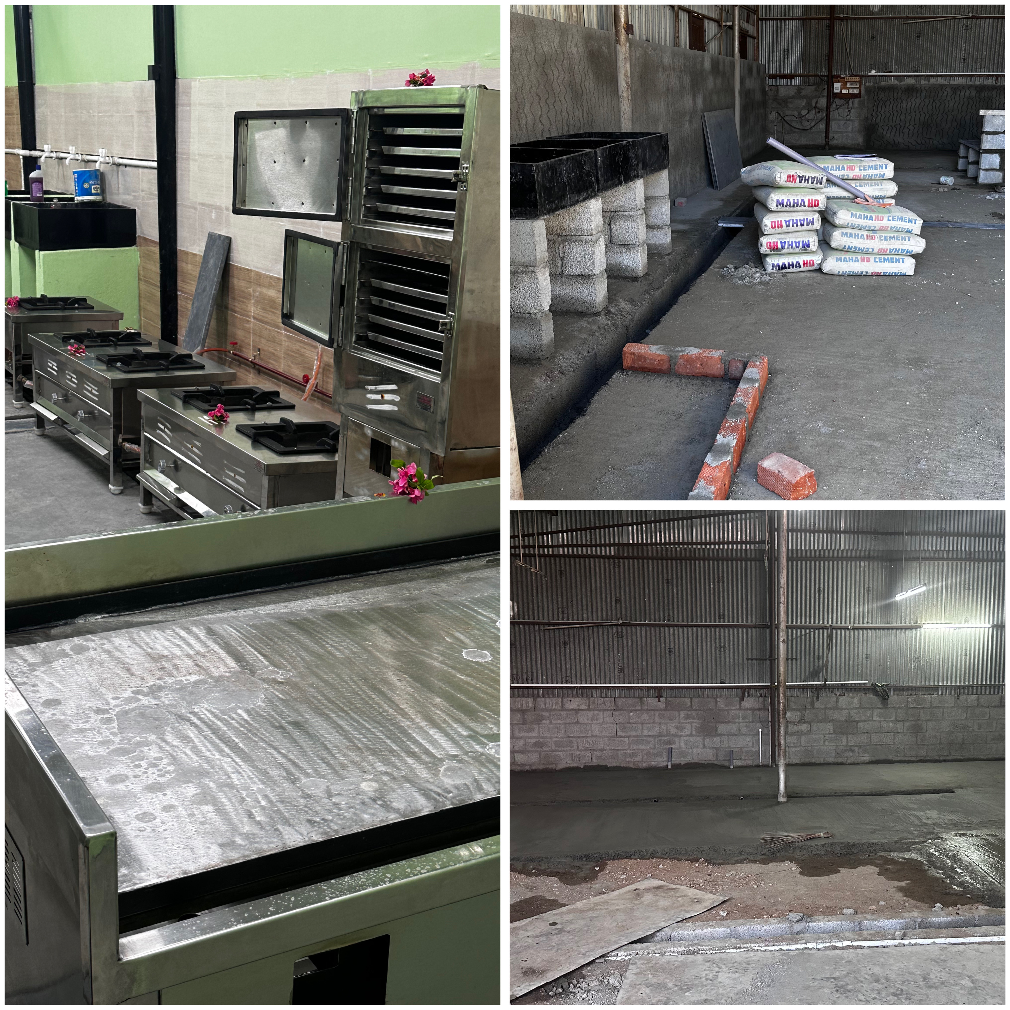 Building the Annabhojanam Kitchen